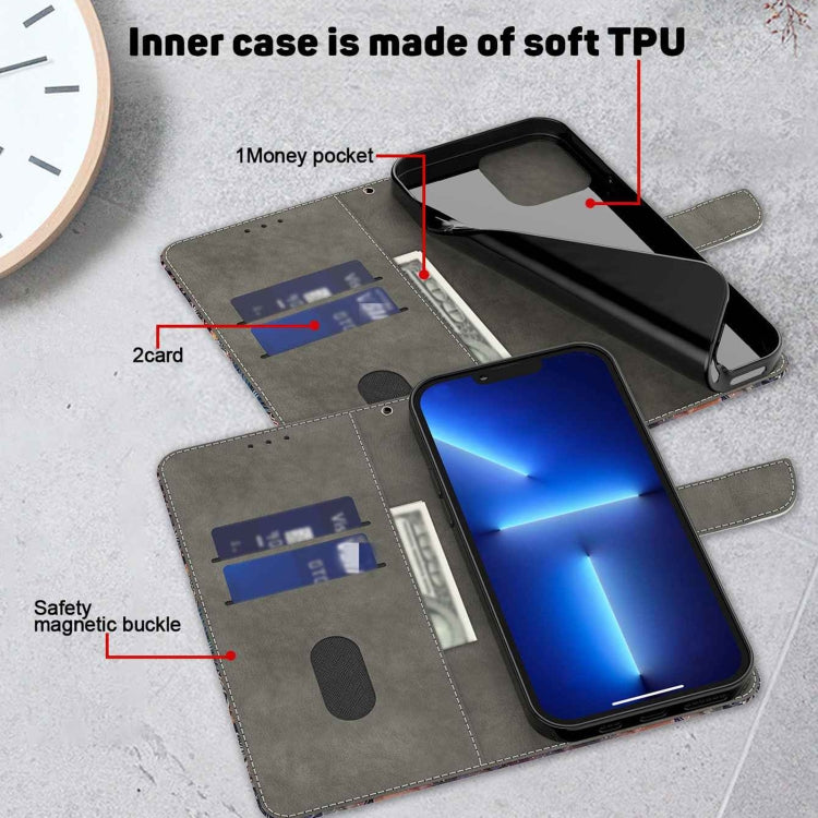 Crystal 3D Shockproof Protective Leather Phone Case, For Xiaomi Redmi A1+ / A2 / A2+, For Xiaomi 13T Pro