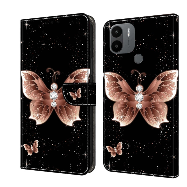 Crystal 3D Shockproof Protective Leather Phone Case, For Xiaomi Redmi A1+ / A2 / A2+, For Xiaomi 13T Pro
