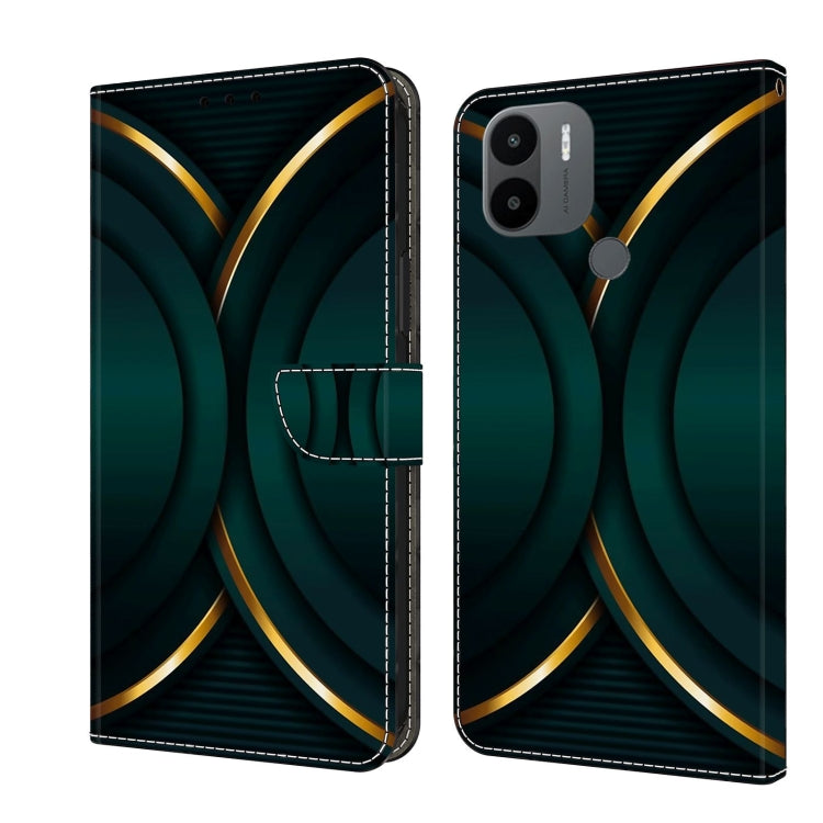 Crystal 3D Shockproof Protective Leather Phone Case, For Xiaomi Redmi A1+ / A2 / A2+, For Xiaomi 13T Pro