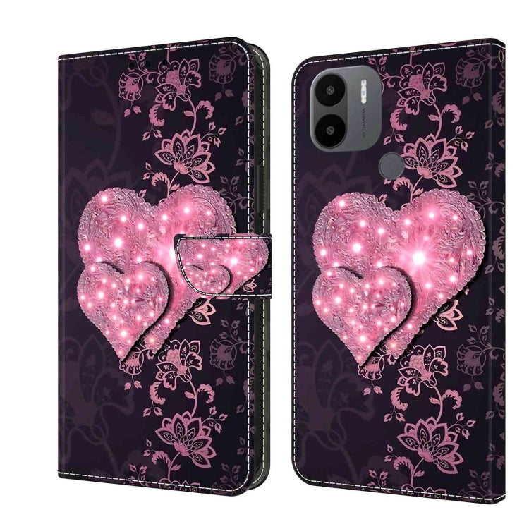 Crystal 3D Shockproof Protective Leather Phone Case, For Xiaomi Redmi A1+ / A2 / A2+, For Xiaomi 13T Pro