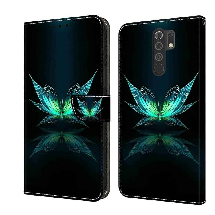 Crystal 3D Shockproof Protective Leather Phone Case, For Xiaomi Redmi 9, For Xiaomi Redmi 9C
