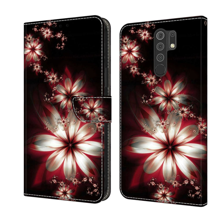 Crystal 3D Shockproof Protective Leather Phone Case, For Xiaomi Redmi 9, For Xiaomi Redmi 9C