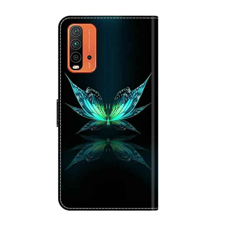 Crystal 3D Shockproof Protective Leather Phone Case, For Xiaomi Redmi 9T, For Xiaomi Redmi 9A