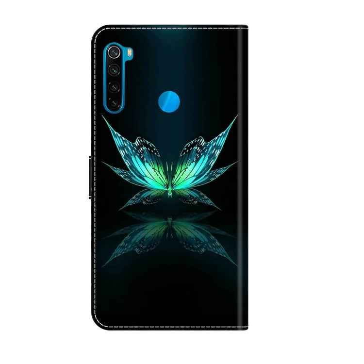 Crystal 3D Shockproof Protective Leather Phone Case, For Xiaomi Redmi Note 8T, For Xiaomi Redmi Note 8