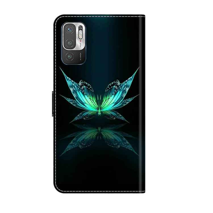 Crystal 3D Shockproof Protective Leather Phone Case, For Xiaomi Redmi Note 10 5G, For Xiaomi Redmi Note 10 4G