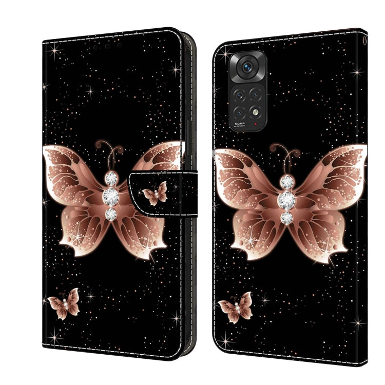 Crystal 3D Shockproof Protective Leather Phone Case, For Xiaomi Redmi Note 11 Global, For Xiaomi Redmi 10C