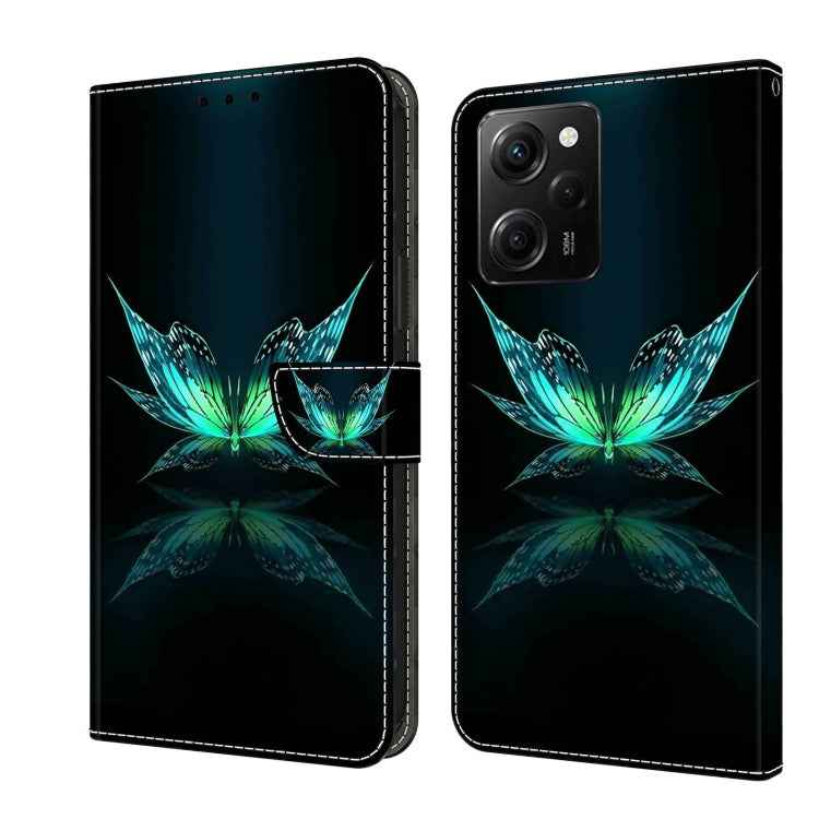 Crystal 3D Shockproof Protective Leather Phone Case, For Xiaomi Redmi Note 12 Pro Global, For Xiaomi Redmi 10