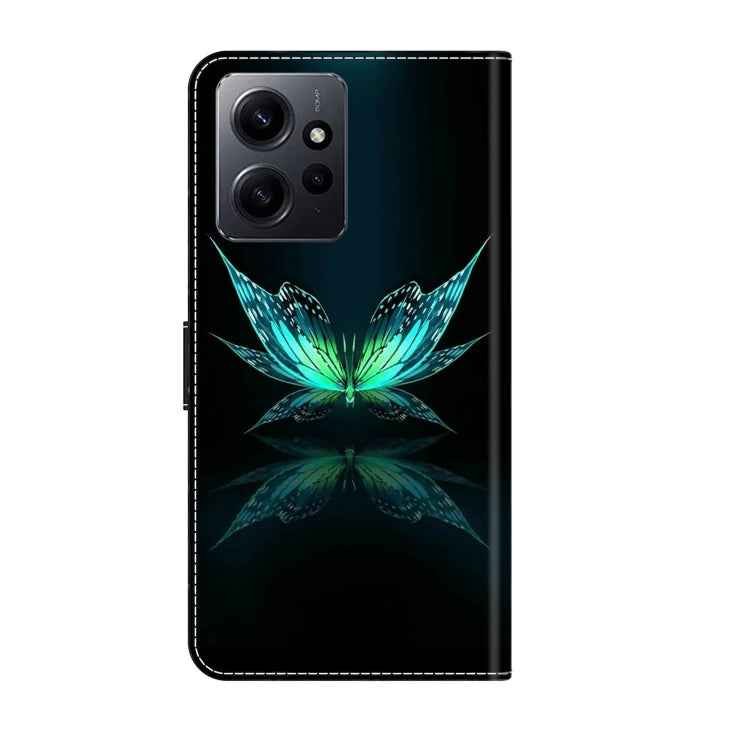 Crystal 3D Shockproof Protective Leather Phone Case, For Xiaomi Redmi Note 12 4G, For Xiaomi Redmi Note 12 Pro+
