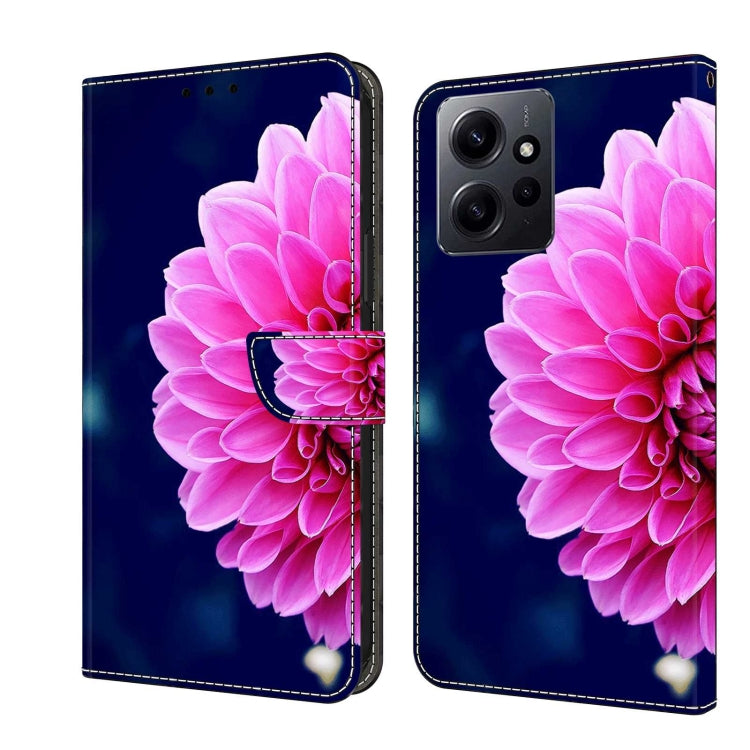 Crystal 3D Shockproof Protective Leather Phone Case, For Xiaomi Redmi Note 12 4G, For Xiaomi Redmi Note 12 Pro+