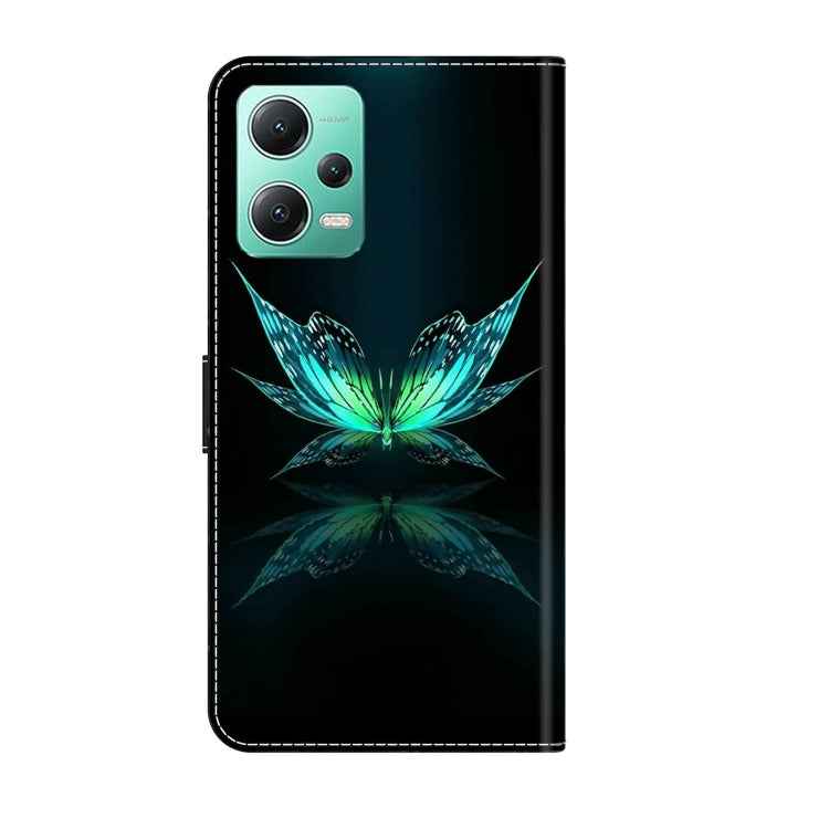 Crystal 3D Shockproof Protective Leather Phone Case, For Xiaomi Redmi Note 12 5G Global / Poco X5, For Xiaomi Redmi 11A 4G / Redmi 12C Global