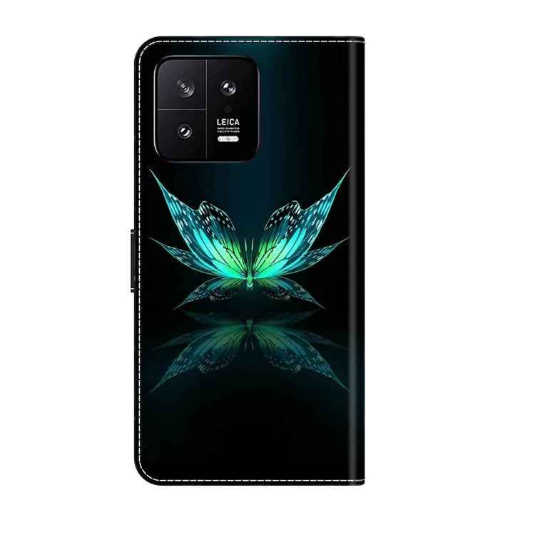 Crystal 3D Shockproof Protective Leather Phone Case, For Xiaomi 13, For Xiaomi Redmi Note 11 Pro 5G / 4G Global