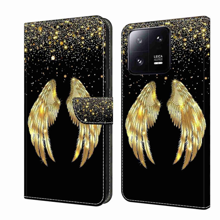 Crystal 3D Shockproof Protective Leather Phone Case, For Xiaomi 13 Lite, For Xiaomi 13 Pro