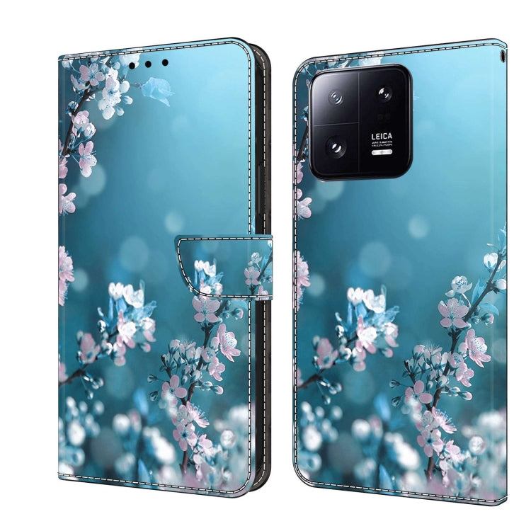 Crystal 3D Shockproof Protective Leather Phone Case, For Xiaomi 13 Lite, For Xiaomi 13 Pro