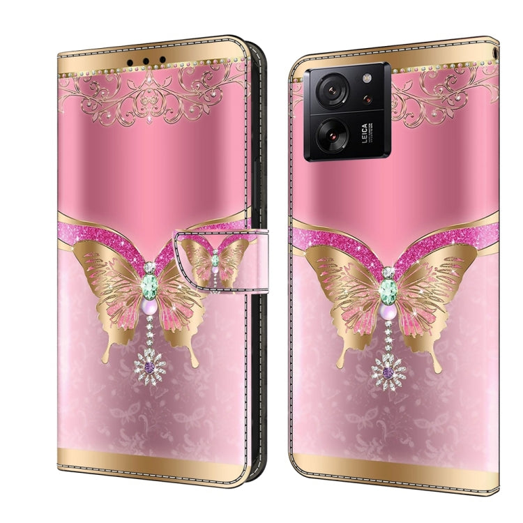 Crystal 3D Shockproof Protective Leather Phone Case, For Xiaomi Redmi A1+ / A2 / A2+, For Xiaomi 13T Pro