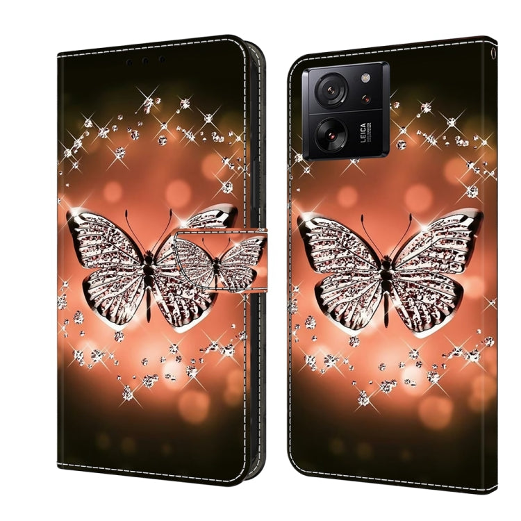 Crystal 3D Shockproof Protective Leather Phone Case, For Xiaomi Redmi A1+ / A2 / A2+, For Xiaomi 13T Pro