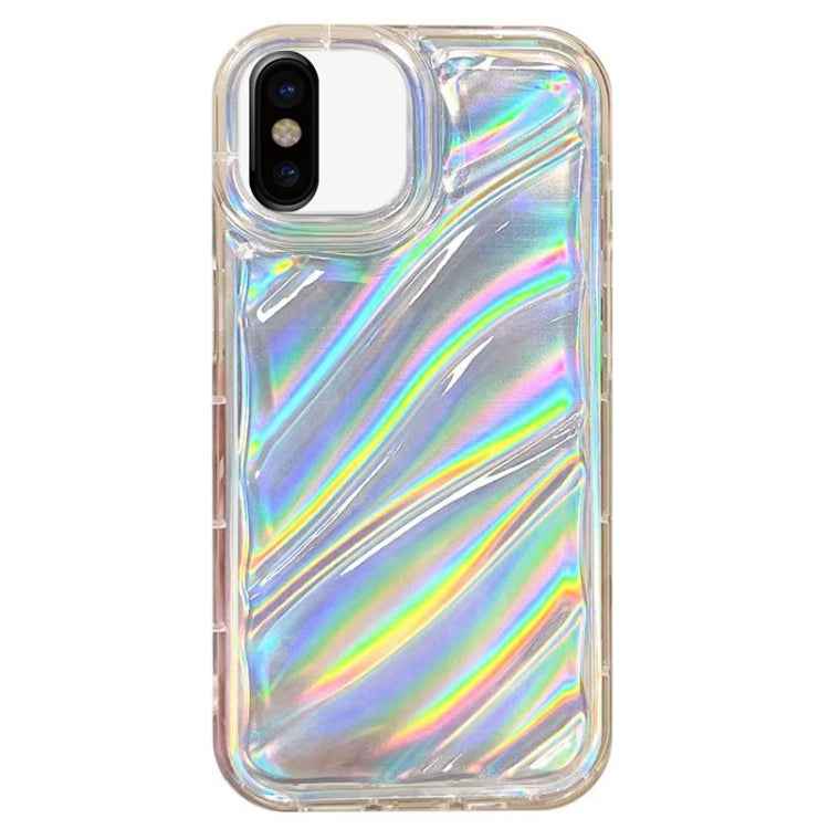 Laser Sequin Waves TPU Phone Case, For iPhone 11 Pro, For iPhone X / XS, For iPhone XR, For iPhone XS Max