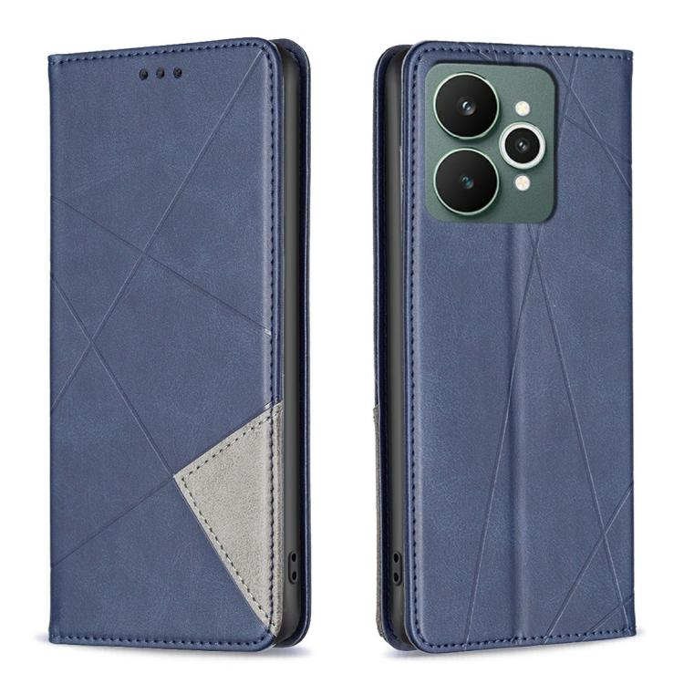Rhombus Texture Leather Phone Case, For Realme 16 5G, For Realme 16 Pro+ 5G, For Realme 16 Pro 5G, For Realme 15 Pro 5G, For Realme 15 5G, For Realme C53