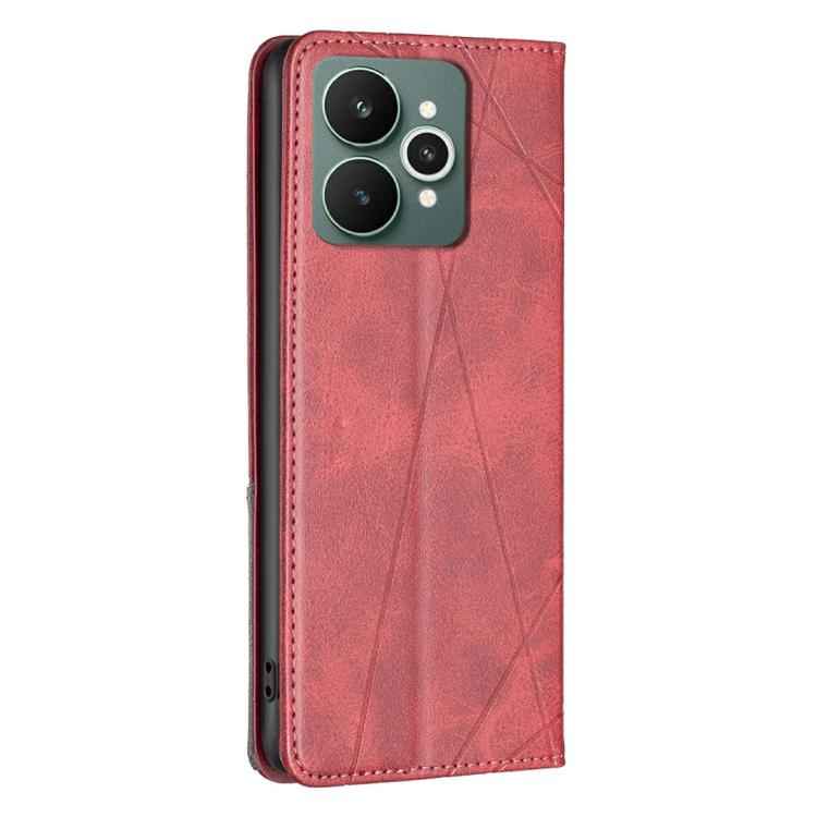 Rhombus Texture Leather Phone Case, For Realme 15 Pro 5G, For Realme 15 5G, For Realme C53