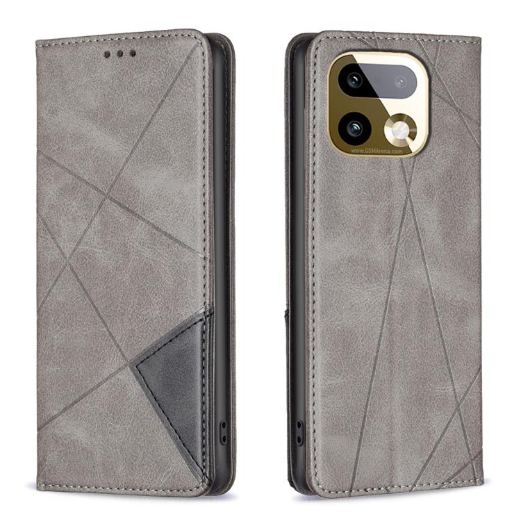 Rhombus Texture Leather Phone Case, For Realme 16 5G, For Realme 16 Pro+ 5G, For Realme 16 Pro 5G, For Realme 15 Pro 5G, For Realme 15 5G, For Realme C53