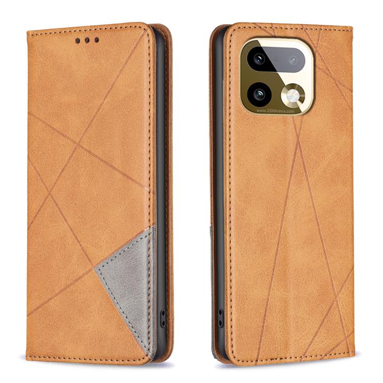 Rhombus Texture Leather Phone Case, For Realme 16 5G, For Realme 16 Pro+ 5G, For Realme 16 Pro 5G, For Realme 15 Pro 5G, For Realme 15 5G, For Realme C53