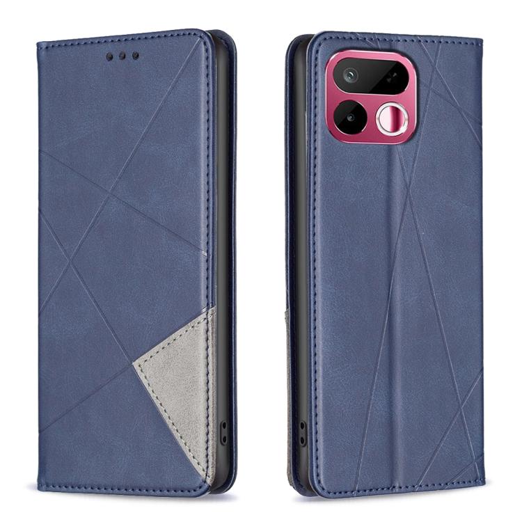 Rhombus Texture Leather Phone Case, For Realme 16T 5G, For Realme 16 5G, For Realme 16 Pro+ 5G, For Realme 16 Pro 5G, For Realme 15 Pro 5G, For Realme 15 5G, For Realme C53