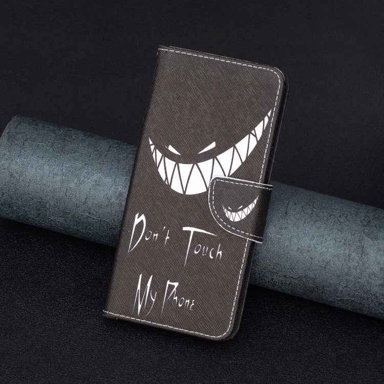 Colored Drawing Pattern Leather Phone Case, For Realme C53