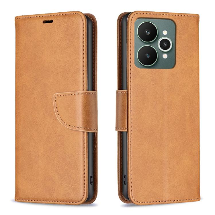 Lambskin Texture Pure Color Flip Leather Phone Case, For Realme 16T 5G, For Realme 16 5G, For Realme 16 Pro+ 5G, For Realme 16 Pro 5G, For Realme 15 Pro 5G, For Realme 15 5G, For Realme C53