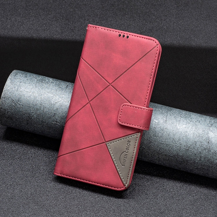 Magnetic Buckle Rhombus Texture Leather Phone Case, For Realme 11 5G, For Realme C53, For Realme C65 4G