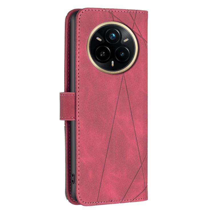 Magnetic Buckle Rhombus Texture Leather Phone Case, For Realme 14 Pro, For Realme 14X 5G, For Realme C75 4G, For Realme Note 60 / C61, For Realme 13 Pro 5G / 13 Pro+ 5G, For Realme GT 6 / GT 6T, For Realme C61 / C63, For Realme 12+ 5G
