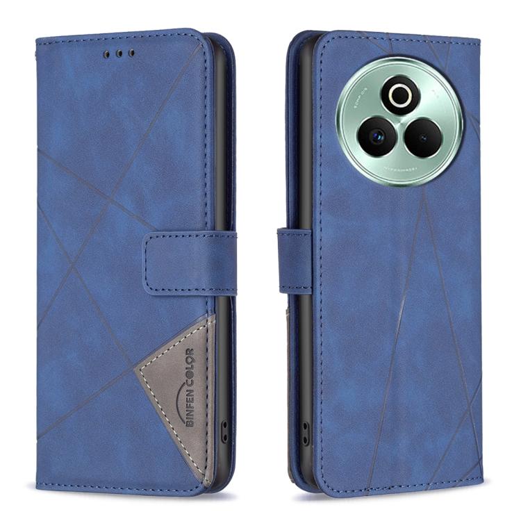 Magnetic Buckle Rhombus Texture Leather Phone Case, For Realme 15 Pro 5G, For Realme 15 5G, For Realme 14 5G Global, For Realme P3 Pro, For Realme 14 Pro, For Realme 14X 5G, For Realme C75 4G, For Realme Note 60 / C61