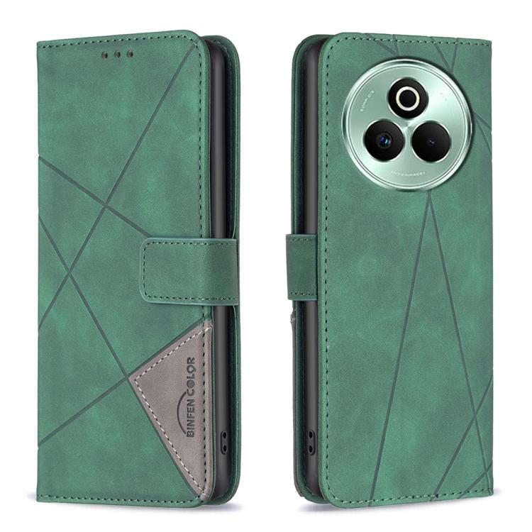 Magnetic Buckle Rhombus Texture Leather Phone Case, For Realme 16T 5G, For Realme 16 5G, For Realme 16 Pro+ 5G, For Realme 16 Pro 5G, For Realme 15 Pro 5G, For Realme 15 5G, For Realme 14 5G Global, For Realme P3 Pro