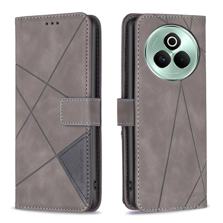 Magnetic Buckle Rhombus Texture Leather Phone Case, For Realme 16T 5G, For Realme 16 5G, For Realme 16 Pro+ 5G, For Realme 16 Pro 5G, For Realme 15 Pro 5G, For Realme 15 5G, For Realme 14 5G Global, For Realme P3 Pro
