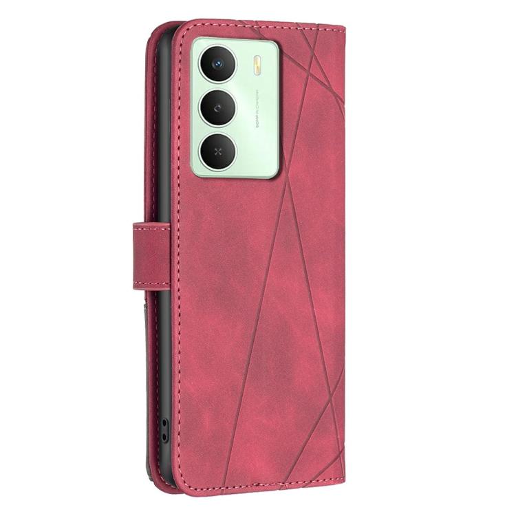 Magnetic Buckle Rhombus Texture Leather Phone Case, For Realme 14X 5G, For Realme C75 4G, For Realme Note 60 / C61, For Realme 13 Pro 5G / 13 Pro+ 5G, For Realme GT 6 / GT 6T, For Realme C61 / C63, For Realme 12+ 5G, For Realme 11 4G