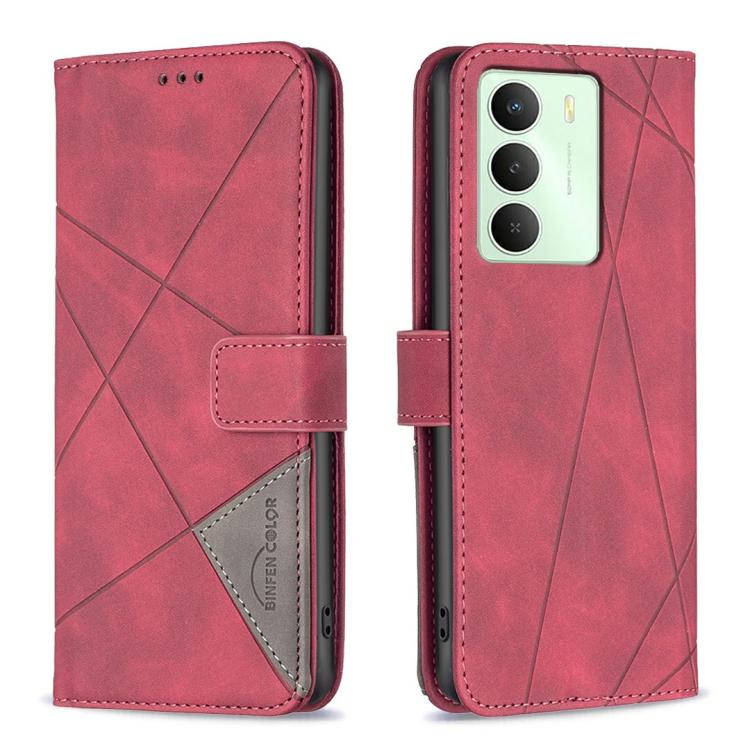 Magnetic Buckle Rhombus Texture Leather Phone Case, For Realme 14X 5G, For Realme C75 4G, For Realme Note 60 / C61, For Realme 13 Pro 5G / 13 Pro+ 5G, For Realme GT 6 / GT 6T, For Realme C61 / C63, For Realme 12+ 5G, For Realme 11 4G