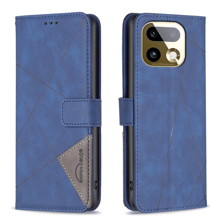 Magnetic Buckle Rhombus Texture Leather Phone Case, For Realme 16T 5G, For Realme 16 5G, For Realme 16 Pro+ 5G, For Realme 16 Pro 5G, For Realme 15 Pro 5G, For Realme 15 5G, For Realme 14 5G Global, For Realme P3 Pro