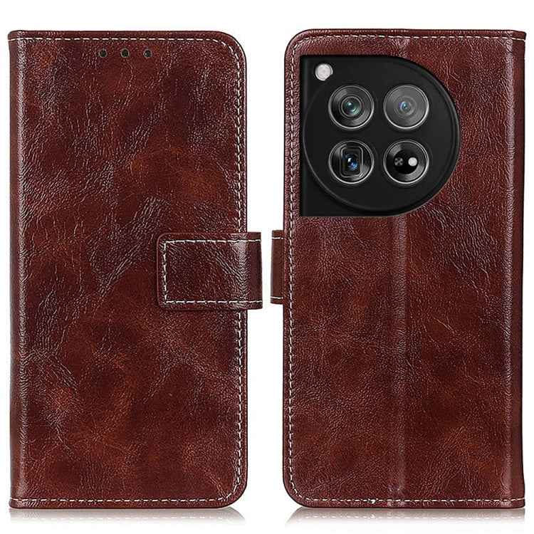 Retro Crazy Horse Texture Leather Phone Case