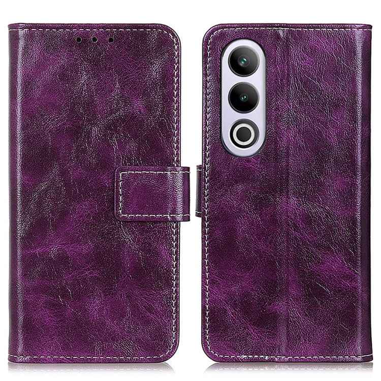 Retro Crazy Horse Texture Leather Phone Case