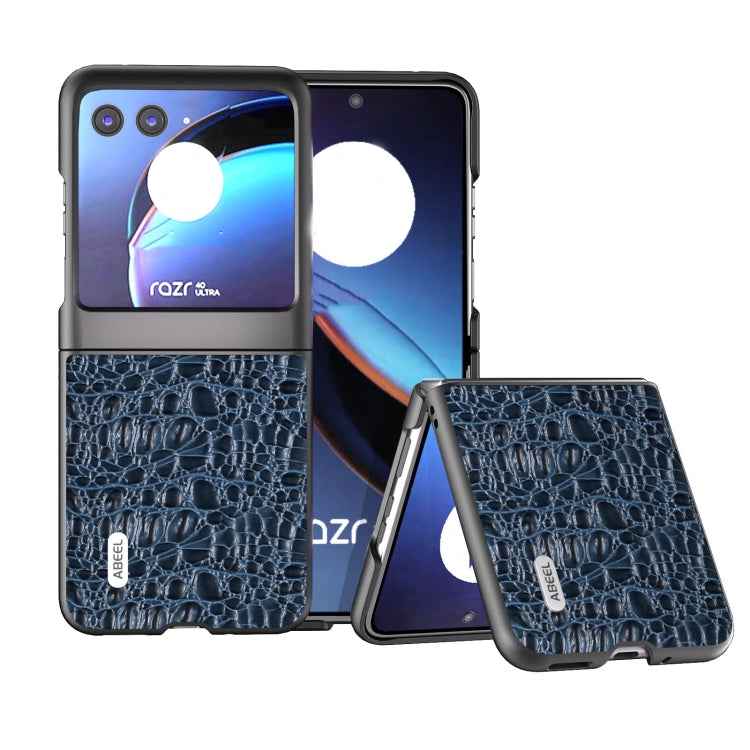 ABEEL Genuine Leather Canopy Black Edge Phone Case