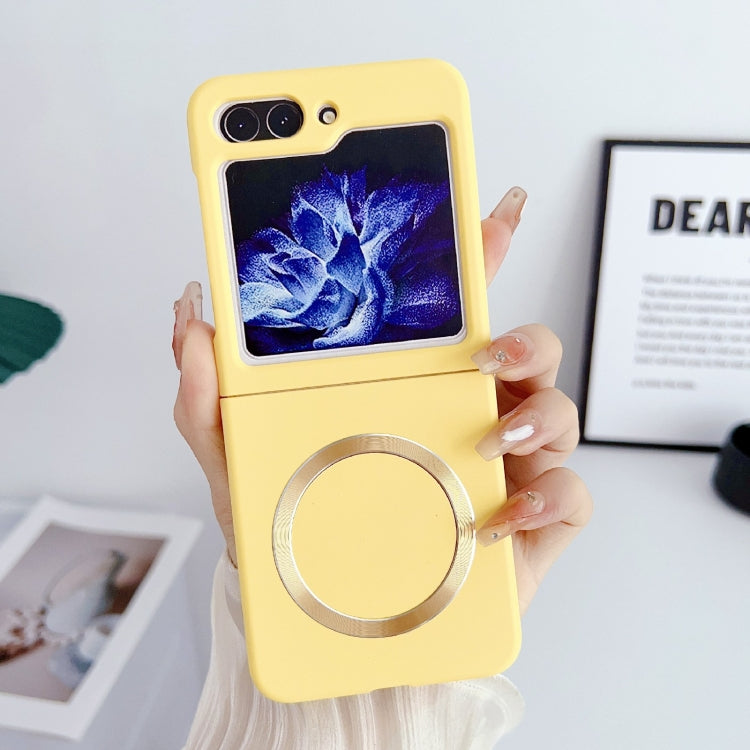 Skin Feel Magsafe Magnetic Shockproof PC Phone Case, For Samsung Galaxy Z Flip5