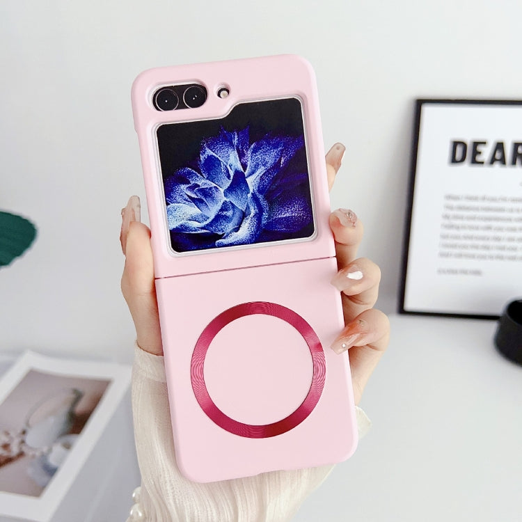 Skin Feel Magsafe Magnetic Shockproof PC Phone Case, For Samsung Galaxy Z Flip5