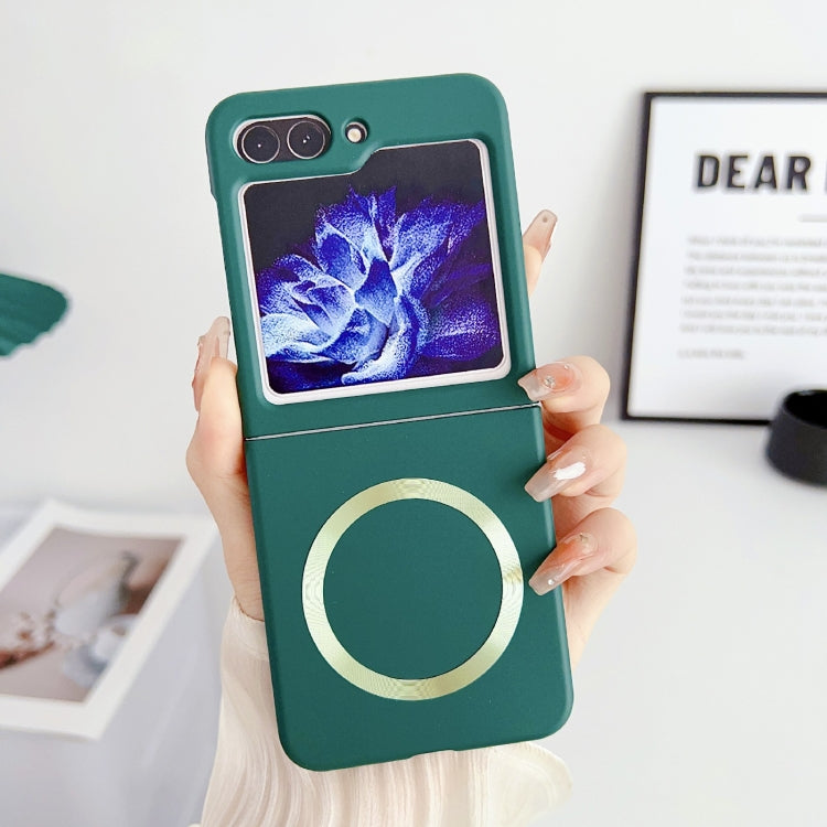 Skin Feel Magsafe Magnetic Shockproof PC Phone Case, For Samsung Galaxy Z Flip5