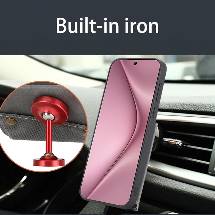 Double Buckle Card Slots Magnetic Phone Case, For Huawei Pura 70, For Huawei Mate 60, For Huawei Mate 60 Pro, For Huawei nova 11 Pro, For Huawei nova 11
