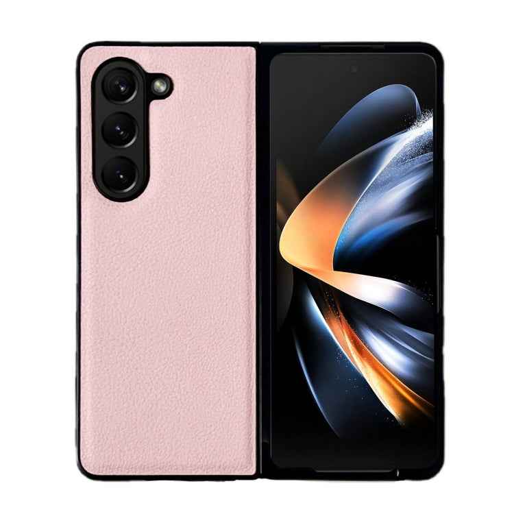 Litchi Texture PC +TPU Shockproof Phone Case, For Samsung Galaxy Z Fold5, For Samsung Galaxy Z Flip5
