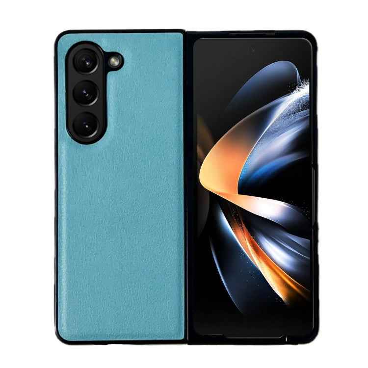 Litchi Texture PC +TPU Shockproof Phone Case, For Samsung Galaxy Z Fold5, For Samsung Galaxy Z Flip5