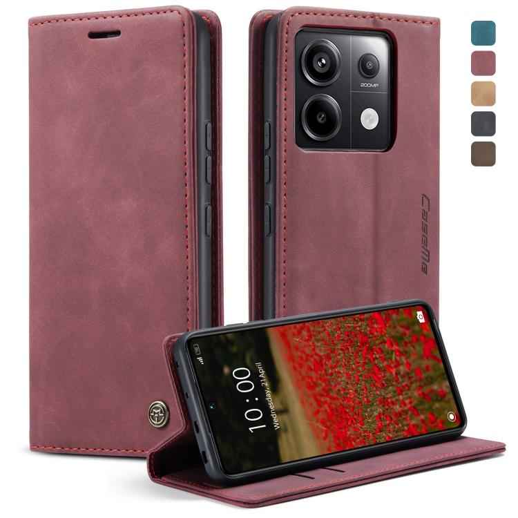 CaseMe 013 Multifunctional Horizontal Flip Leather Phone Case, For Xiaomi Redmi Note 13 Pro 5G, For Xiaomi Redmi 12 4G / 12 5G/Note 12R, For Xiaomi 13T/13T Pro, For Xiaomi Poco F5 5G/Redmi Note 12 Turbo 5G