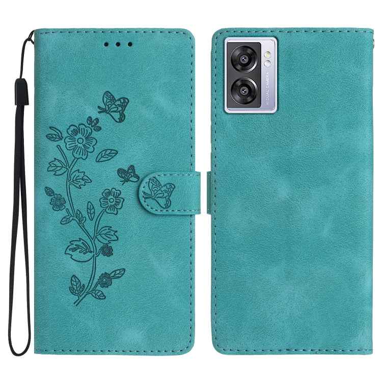 Flower Butterfly Embossing Pattern Leather Phone Case, For OPPO A98 5G, For OPPO A58, For OPPO A17, For OPPO Reno8 Lite 5G / Reno7 Z, For OPPO A57 2022 / A77 5G, For OPPO Reno8 Pro 5G, For OPPO Reno8 5G, For OPPO Find X5 Pro