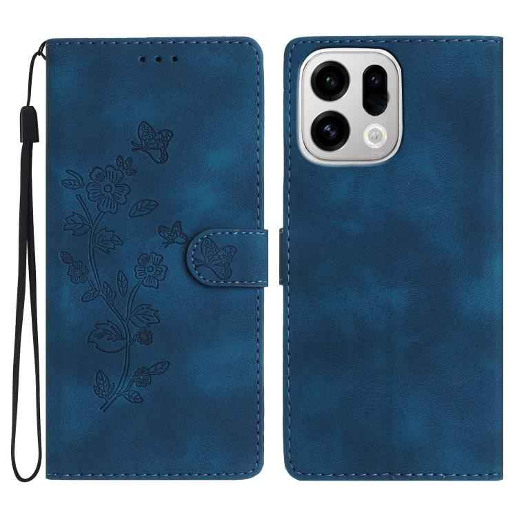 Flower Butterfly Embossing Pattern Leather Phone Case, For OPPO Reno15 5G Global, For OPPO Find X9, For OPPO A6 Pro 4G / 5G / F31 5G, For OPPO Find X9 Pro, For OPPO A18, For OPPO A38, For OPPO Reno10 5G / Reno10 Pro 5G Global, For OPPO A78