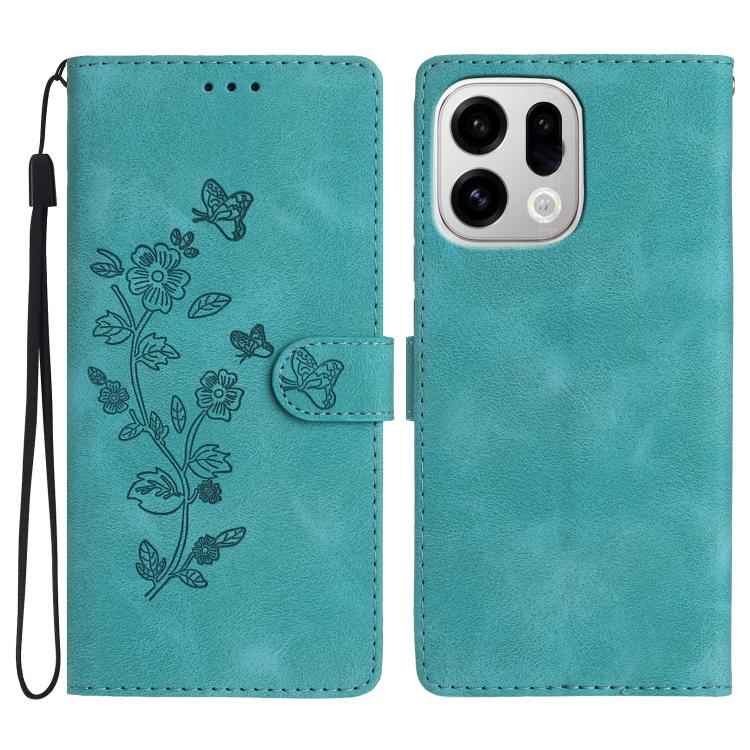 Flower Butterfly Embossing Pattern Leather Phone Case, For OPPO Reno15 5G Global, For OPPO Find X9, For OPPO A6 Pro 4G / 5G / F31 5G, For OPPO Find X9 Pro, For OPPO A18, For OPPO A38, For OPPO Reno10 5G / Reno10 Pro 5G Global, For OPPO A78