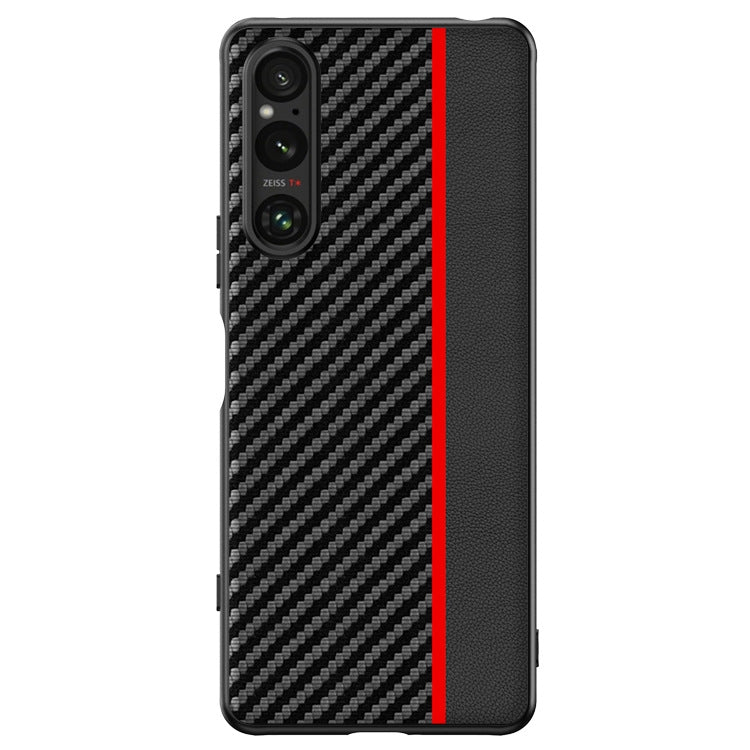 Ultra-thin Carbon Fiber Texture Printing Phone Case, For Sony Xperia 1 VIII, For Sony Xperia 10 VII, For Sony Xperia 1 VII, For Sony Xperia 10 VI, For Sony Xperia 1 VI, For Sony Xperia 1 V