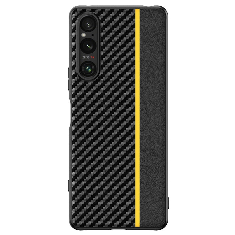 Ultra-thin Carbon Fiber Texture Printing Phone Case, For Sony Xperia 1 VIII, For Sony Xperia 10 VII, For Sony Xperia 1 VII, For Sony Xperia 10 VI, For Sony Xperia 1 VI, For Sony Xperia 1 V